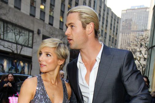 Elsa Pataky y Chris Hemsworth