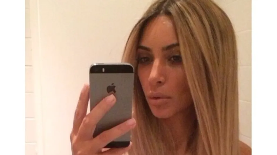 Kim Kardashian : Elle redevient blonde (Photos)
