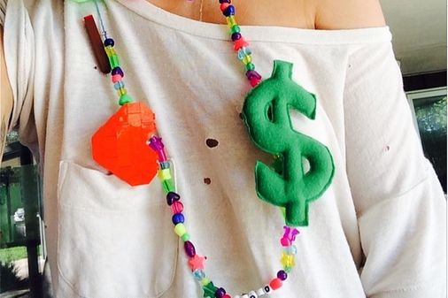 Miley Cyrus mit 'Floyd Kette'