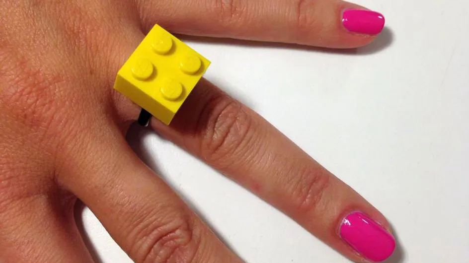 Tuto en briques LEGO® : réalisez des bagues et des broches ultra stylées !
