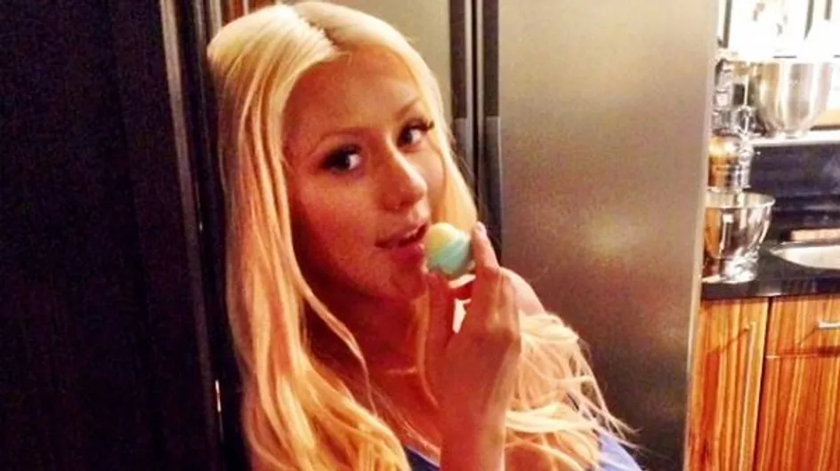 Christina Aguilera : Elle dévoile son baby bump (Photo)
