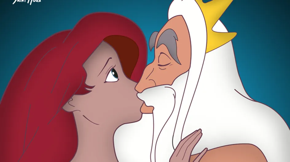 La polémica campaña contra el abuso sexual protagonizada por las princesas Disney