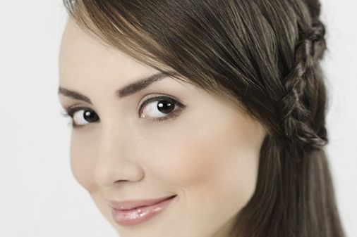 Dezentes Braut Make-up mit Lidstrich