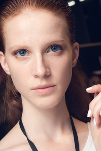 Das Make-up der Show von Marc Cain