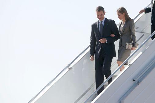 El rey Felipe y la reina Letizia