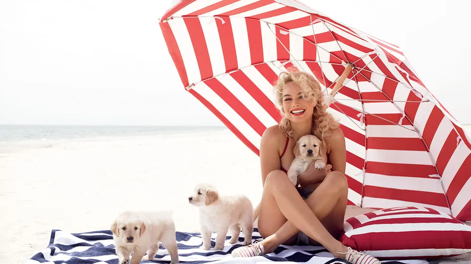 Margot Robbie : Rétro et à nouveau blonde pour Vanity Fair (Photos)