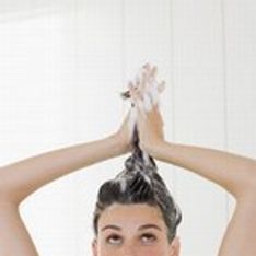 Shampooing your hair