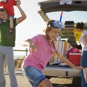 Going on holiday as a family