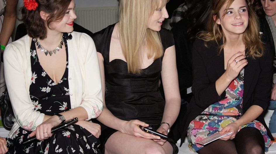 Emma Watson spotted at William Tempest show