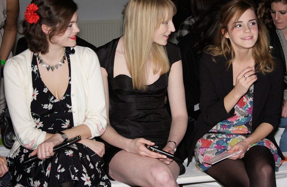Emma Watson spotted at William Tempest show