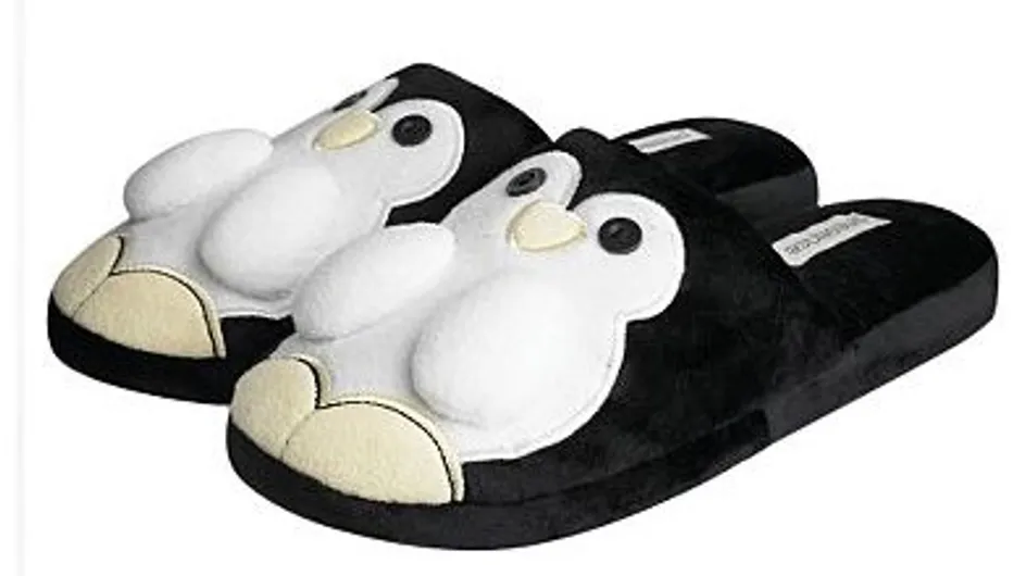 Penguin slippers
