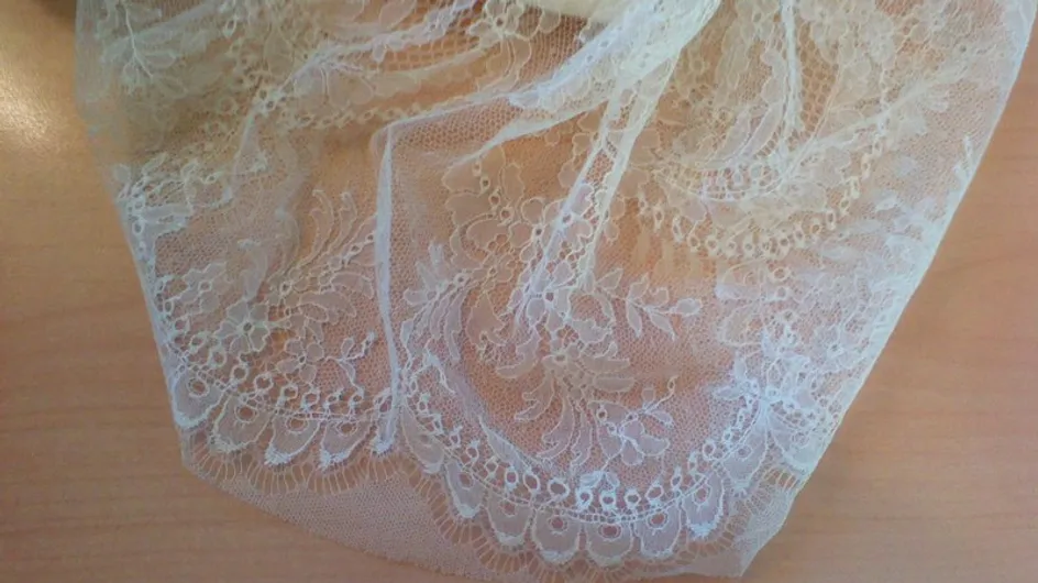 Wedding fabric and bridal lace
