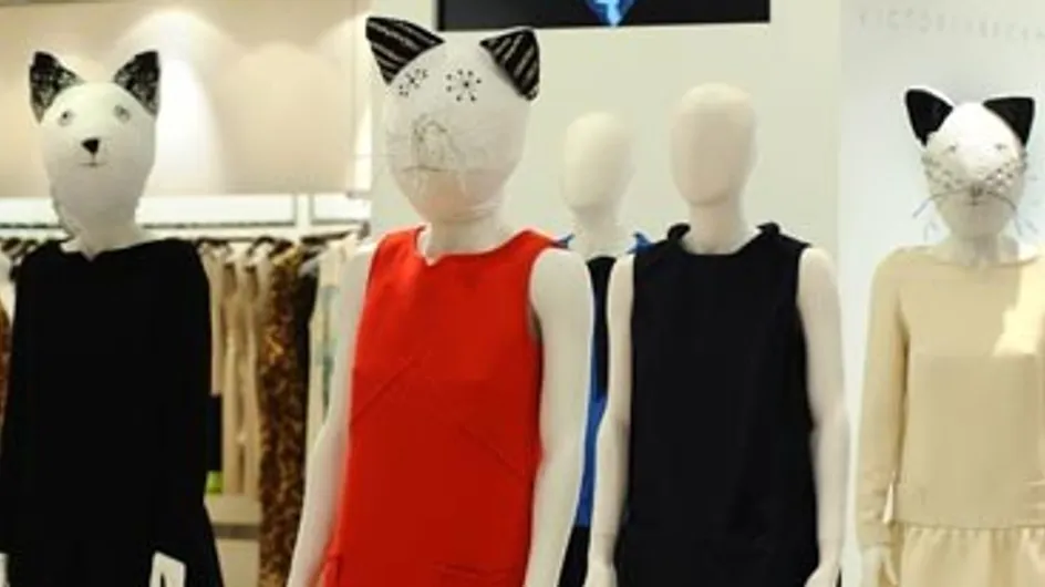 Victoria Beckham's new dress line in store