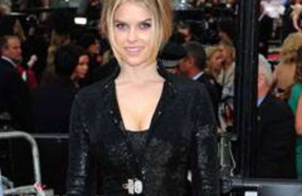 Alice Eve's nude comfort