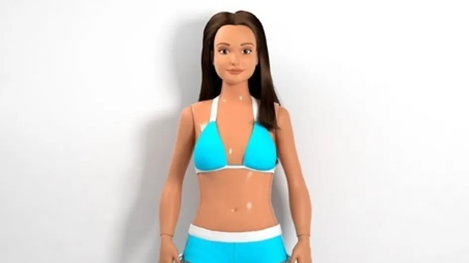 In beeld: indien Barbie® een echte vrouw was, dan zou ze hierop lijken