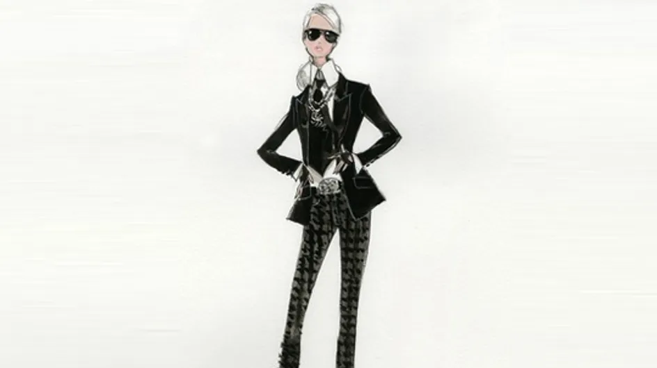 Barbie® : Une nouvelle poupée à l'effigie de Karl Lagerfeld (Photo)
