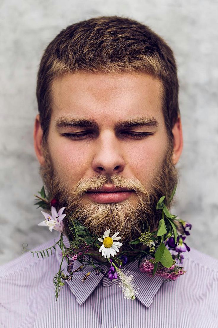 Barbas con flores la ltima excentricidad