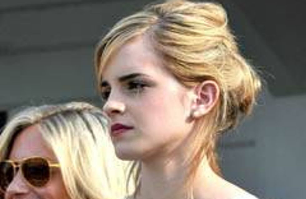 Emma Watson saved by panties