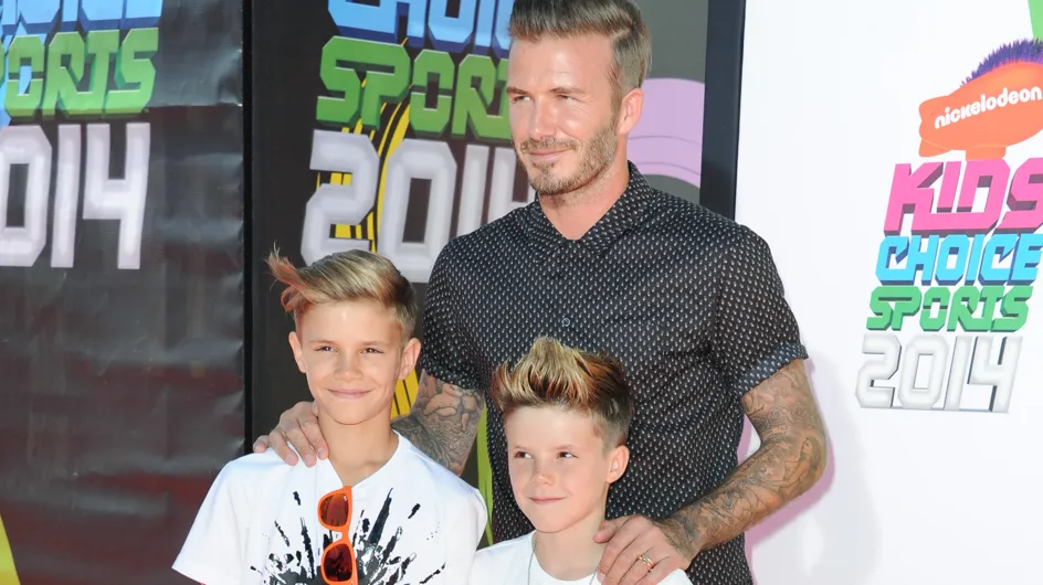 David Beckham : Belle complicité père/fils aux Kids' Choice Sports Awards