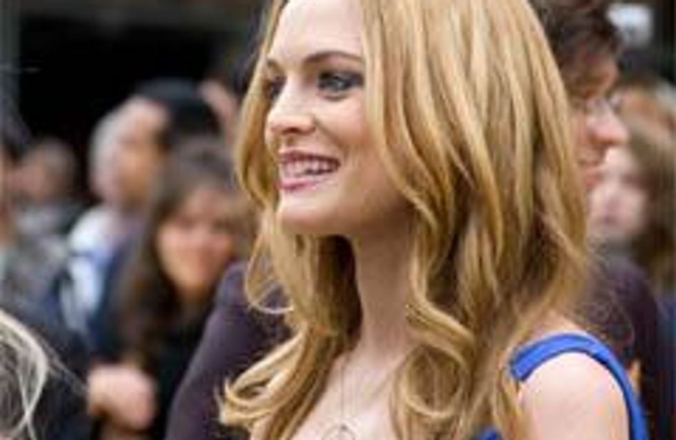 Heather Graham's lewd London wish