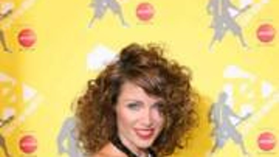 Dannii Minogue's Playboy pose