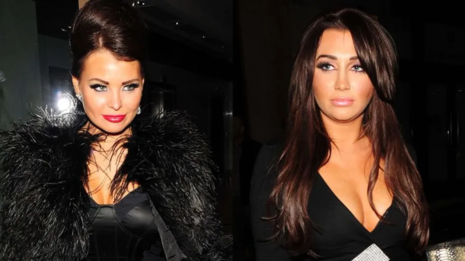 Who wore the most revealing dresses at TOWIE wrap party