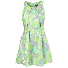 Fashion buy: Topshop fluro flower origami dress