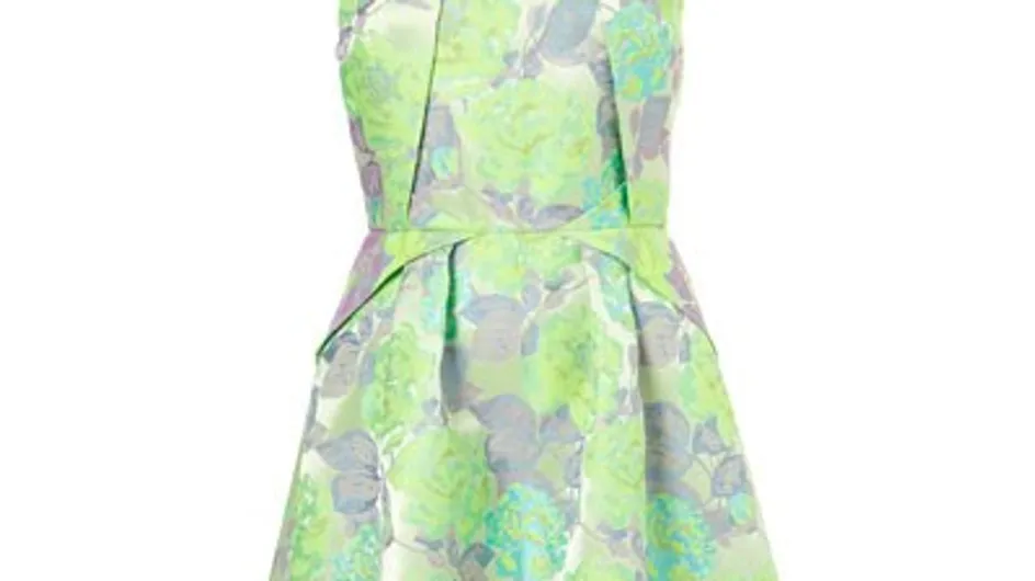 Fashion buy: Topshop fluro flower origami dress