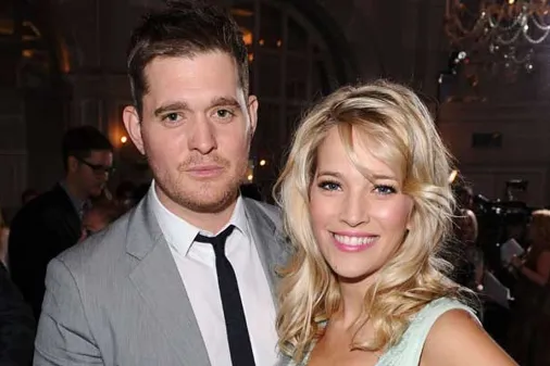Michael Bublé's angry wife threw his clothes in the pool