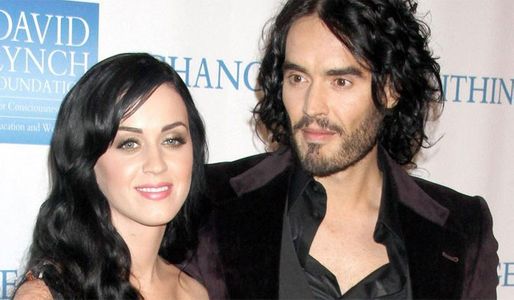 Katy Perry and Russell Brand