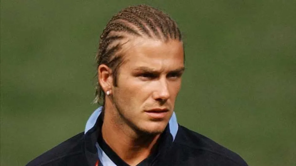 David Beckham admits he was drunk when he got cornrows