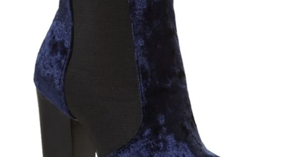 Fashion buy: Bertie velvet boots