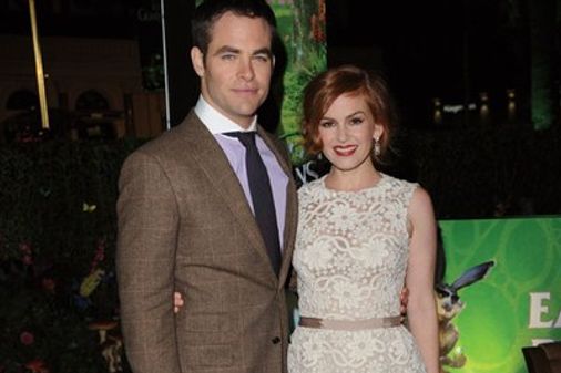 Chris Pine and Isla Fisher