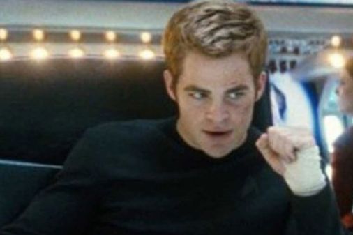 Chris Pine in Star Trek