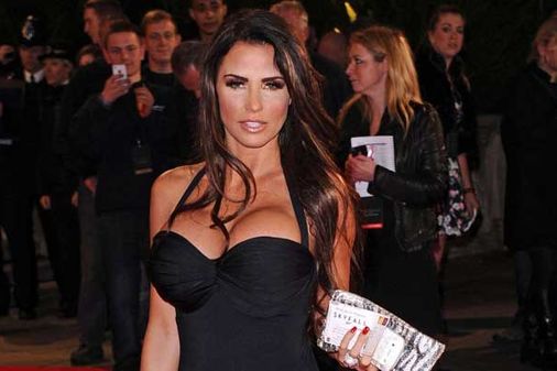 Crop Katie Price Skyfall premiere
