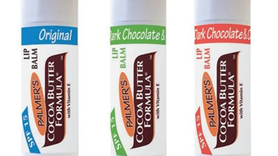 Palmer's lip balm: Cocoa butter and chocolate lip balms