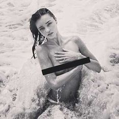 Naked Miranda Kerr shocks with topless Instagram picture