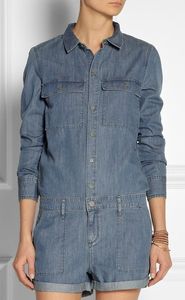 Jeans jumpsuit bij Net-a-Porter