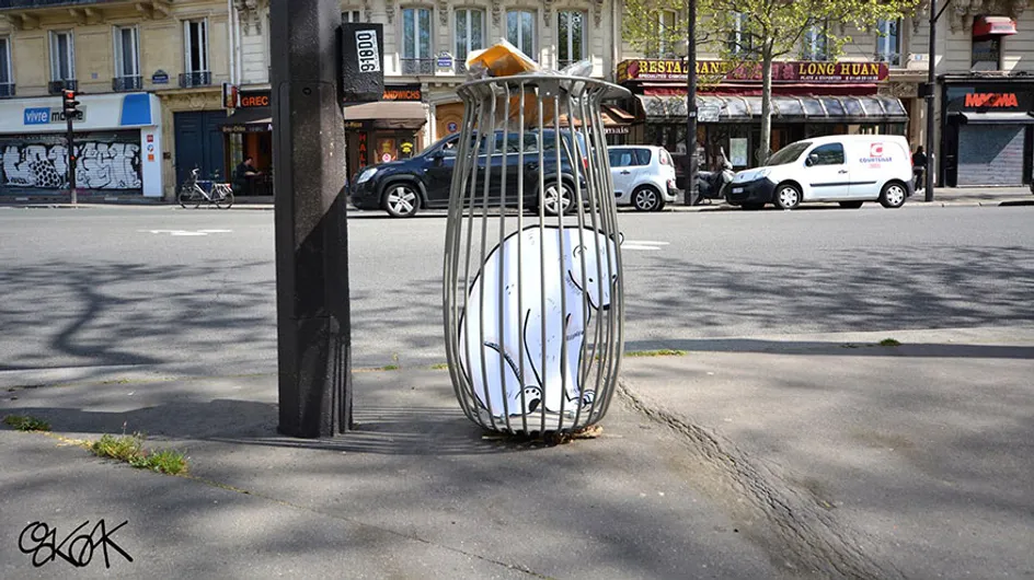El sorprendente artista callejero que llena de magia el sureste de Francia