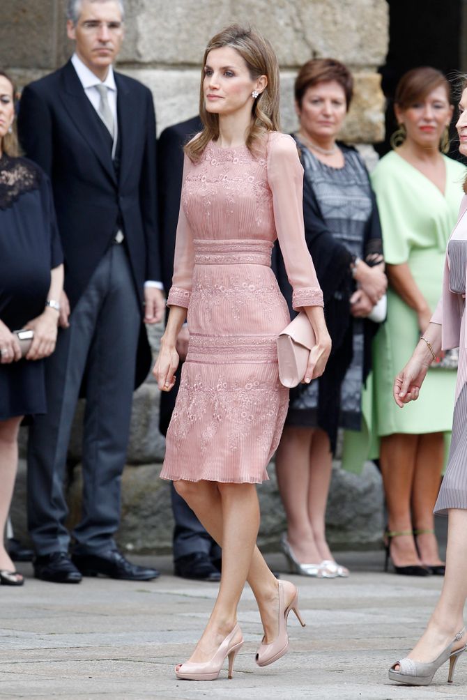 La reina Letizia en su visita al Apóstol Santiago