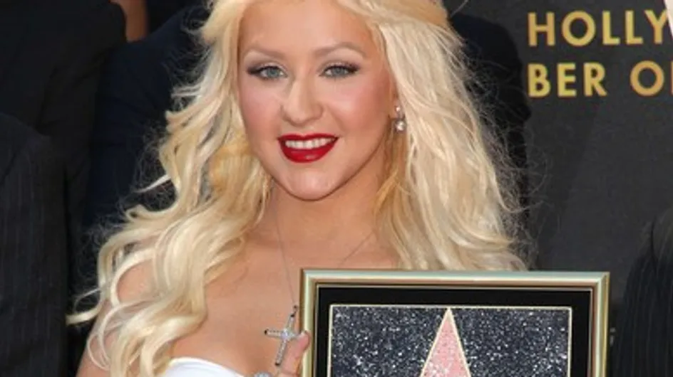 Photos : Christina Aguilera fière de son étoile sur Hollywood Boulevard