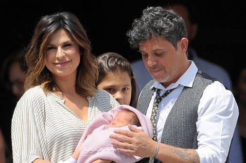 Alejandro Sanz y Raquel Perera