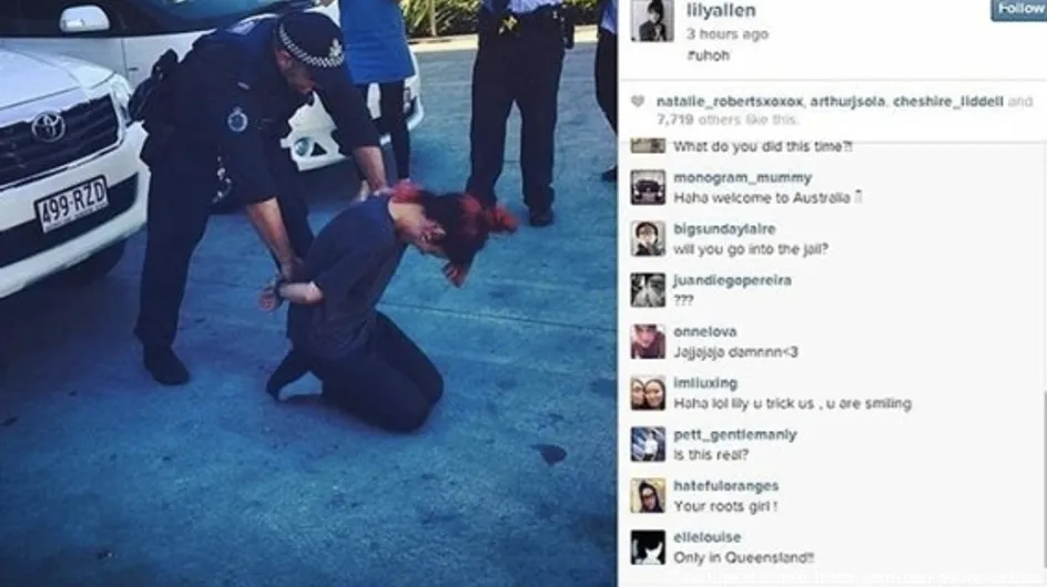 Lily Allen : Sa fausse arrestation gêne (beaucoup) la police australienne