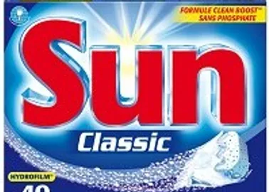 Tablettes pour lave-vaisselle Sun All in 1 Extra Power - 40 pièces