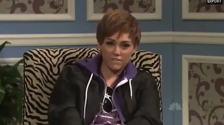 Vidéo : Miley Cyrus dans la peau de Justin Bieber !