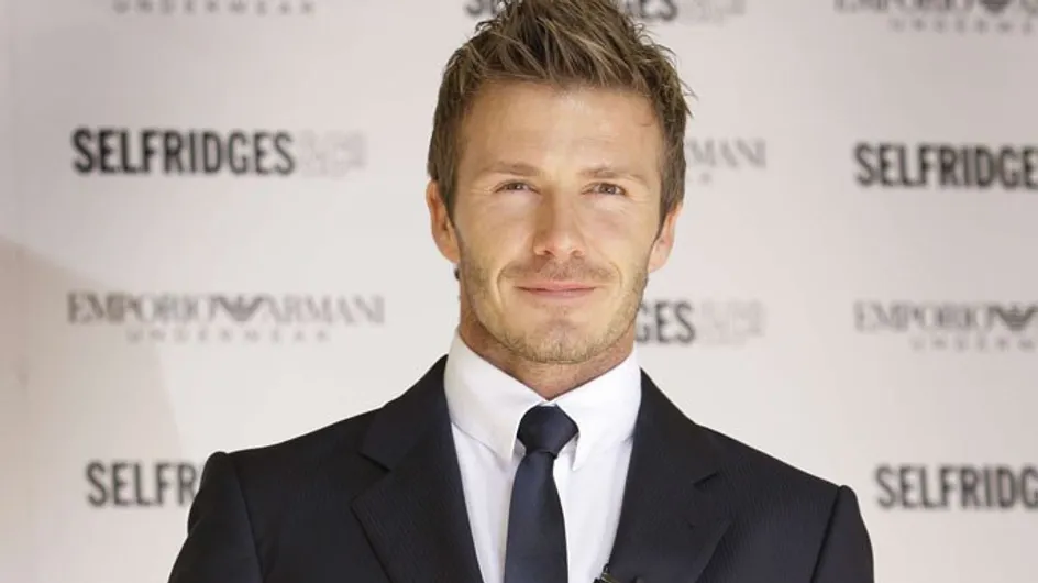 David Beckham bientôt créateur de vêtements pour bébé ?