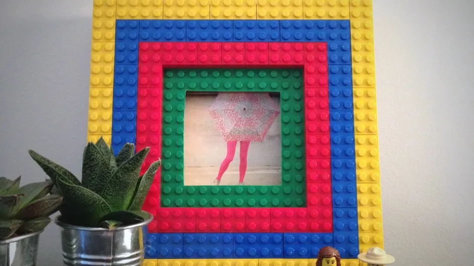 Tuto : réalisez un cadre photo pop en briques LEGO® !