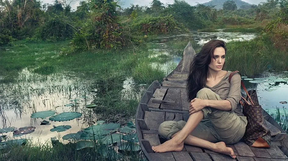 Angelina Jolie sexy pour Vuitton