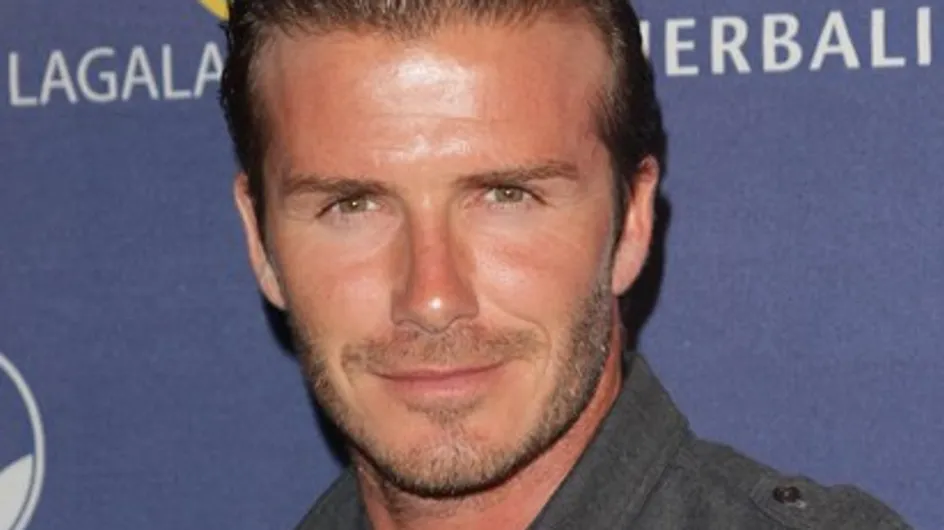 Vidéo : David Beckham à moitié nu pour son nouveau parfum