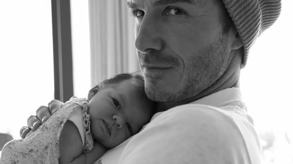 Photo David Beckham : il ne quitte plus sa petite Harper